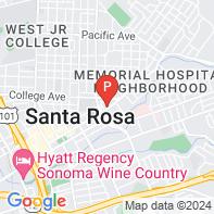 View Map of 1041 Fourth Street,Santa Rosa,CA,95404